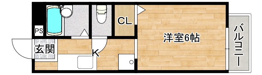1階の間取り図