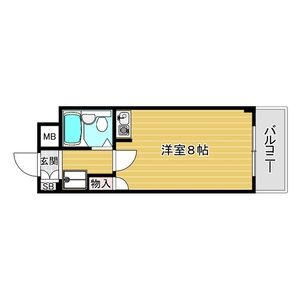 2階の間取り図