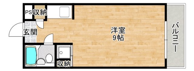 2階の間取り図