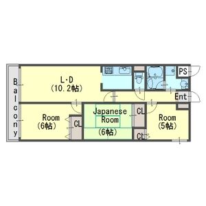 5階の間取り図