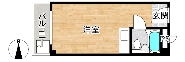 3階の間取り図