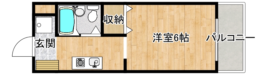3階の間取り図