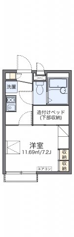 代表的な間取のため実際の間取とは異なる場合があります