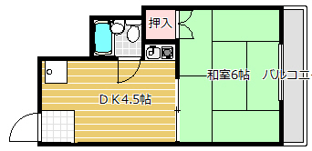 3階の間取り図