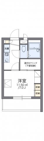 2階の間取り図