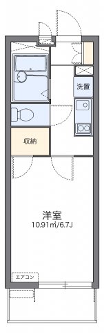 1階の間取り図