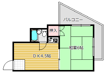 4階の間取り図