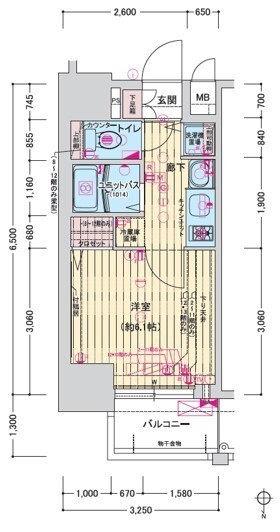 3階の間取り図