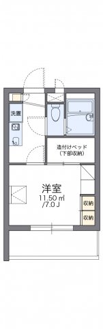 2階の間取り図