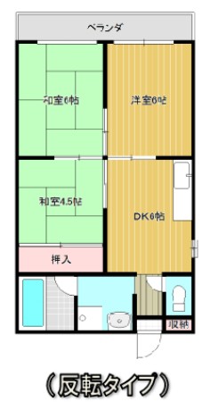 3階の間取り図