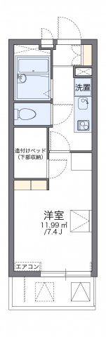 代表的な間取のため実際の間取とは異なる場合があります