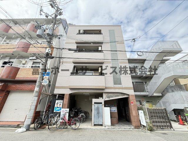 長居ハザマコーポの外観