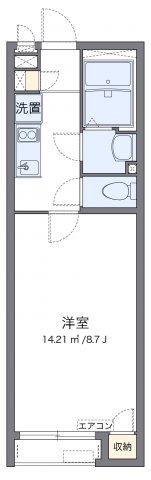 代表的な間取のため実際の間取とは異なる場合があります