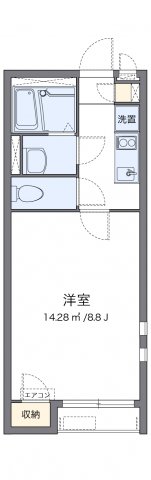 代表的な間取のため実際の間取とは異なる場合があります