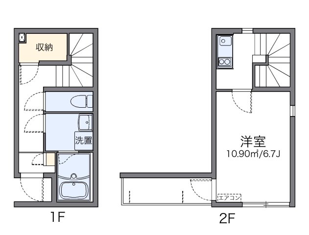 代表的な間取のため実際の間取とは異なる場合があります