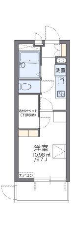 代表的な間取のため実際の間取とは異なる場合があります