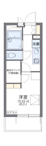代表的な間取のため実際の間取とは異なる場合があります