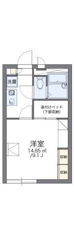 代表的な間取のため実際の間取とは異なる場合があります