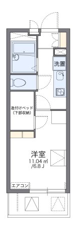 代表的な間取のため実際の間取とは異なる場合があります