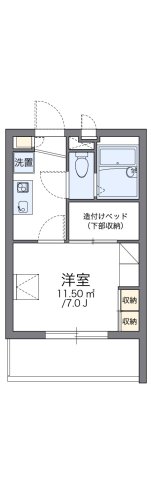 代表的な間取のため実際の間取とは異なる場合があります