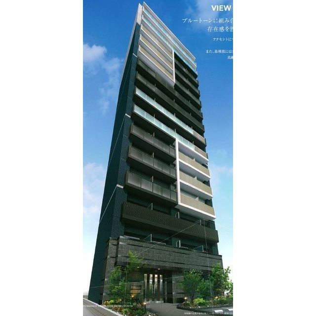 プレサンス大阪同心メゾヴィータの外観