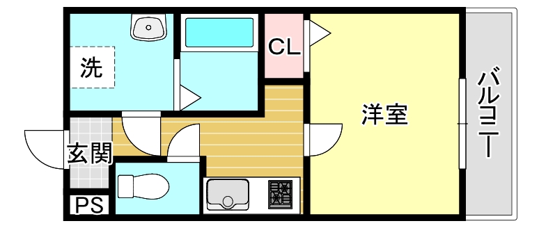 3階の間取り図