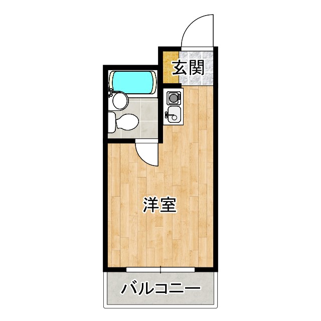 7階の間取り図