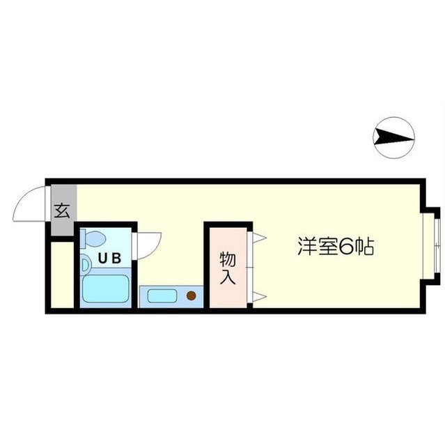 1階の間取り図