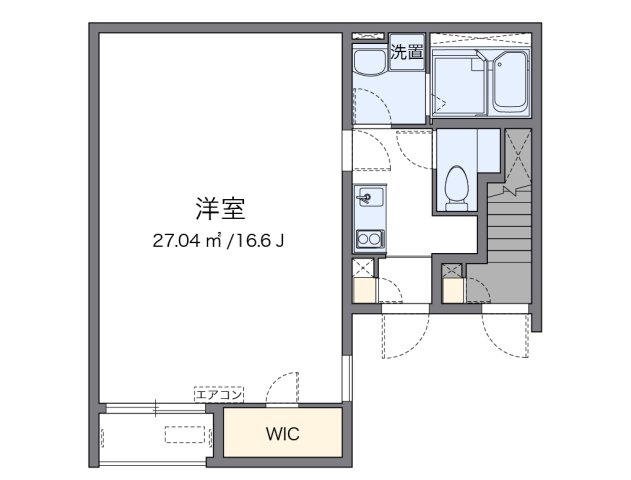 代表的な間取のため実際の間取とは異なる場合があります
