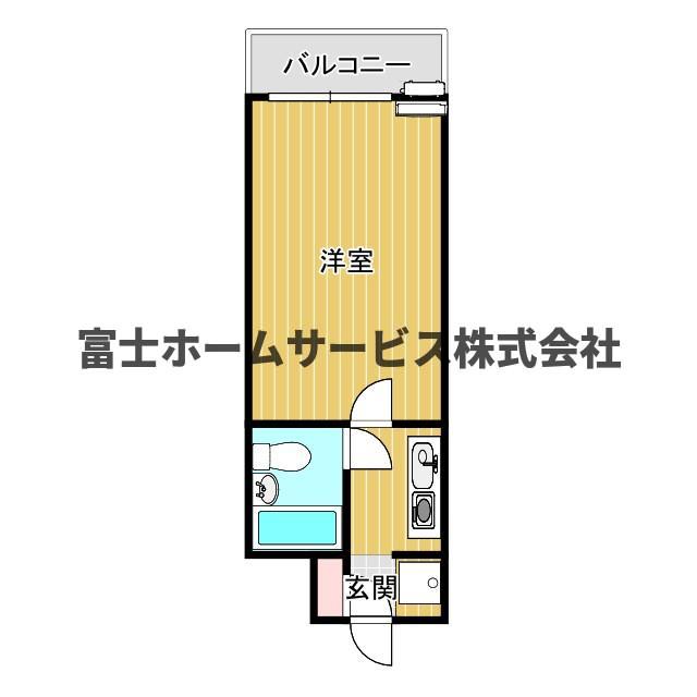 3階の間取り図