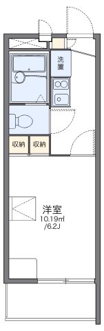 2階の間取り図
