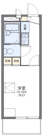 2階の間取り図