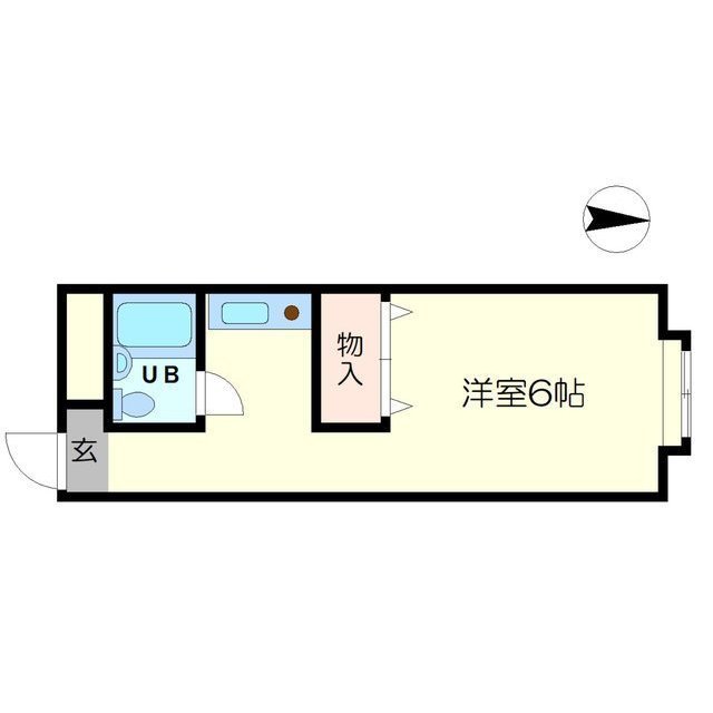 2階の間取り図