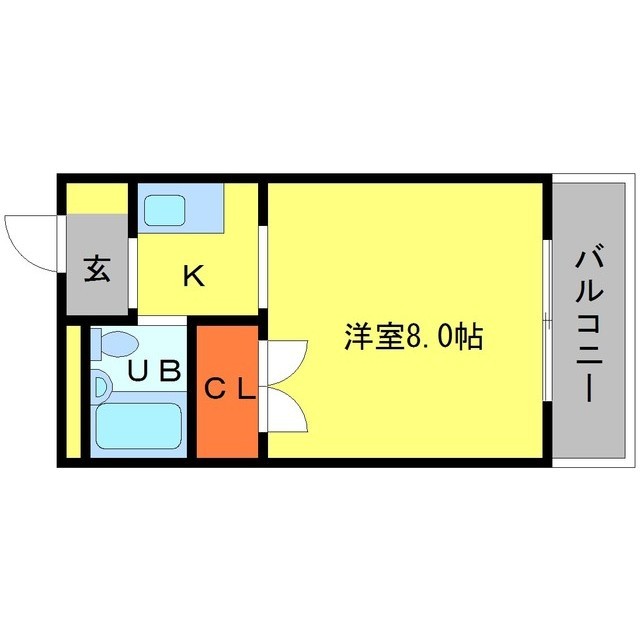 1階の間取り図