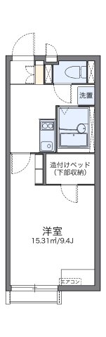 代表的な間取のため実際の間取とは異なる場合があります