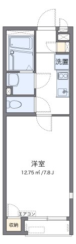 代表的な間取のため実際の間取とは異なる場合があります