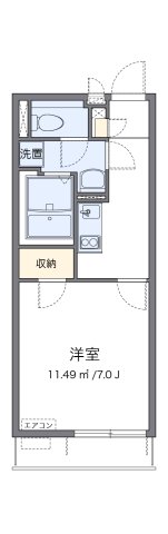 代表的な間取のため実際の間取とは異なる場合があります