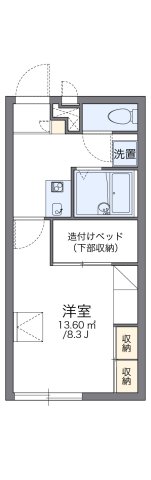代表的な間取のため実際の間取とは異なる場合があります