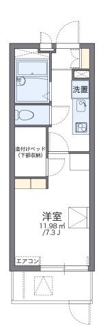 代表的な間取のため実際の間取とは異なる場合があります