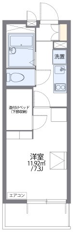2階の間取り図