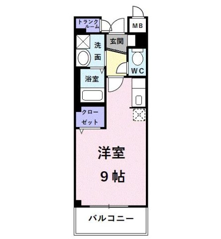 3階の間取り図