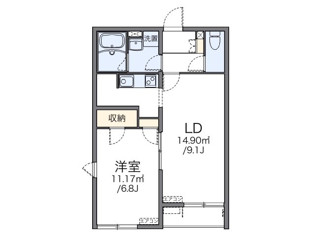 代表的な間取のため実際の間取とは異なる場合があります