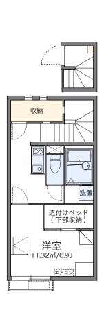 代表的な間取のため実際の間取とは異なる場合があります