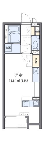 代表的な間取のため実際の間取とは異なる場合があります