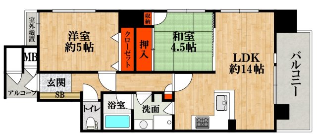 間取図