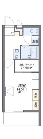 代表的な間取のため実際の間取とは異なる場合があります