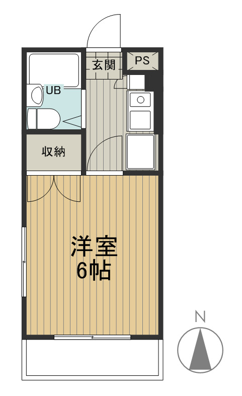 2階の間取り図