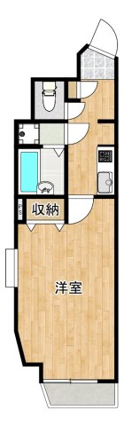 2階の間取り図