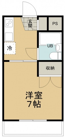 1階の間取り図