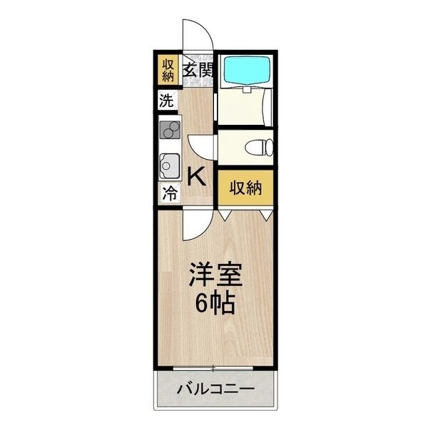 2階の間取り図